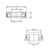 SKF 353118 Tapered Roller Thrust Bearings #1 small image