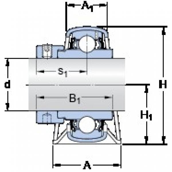 SKF P 40 WF bearing units #2 image